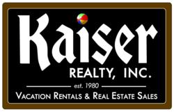 Kaiser Realty, Inc. located in Gulf Shores and Orange Beach, Alabama.
